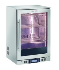Skříň pro suché zrání masa, pod pracovní plochu., Arktic, 126L, Stříbrná, 230V/350W, 600x545x(H)900mm