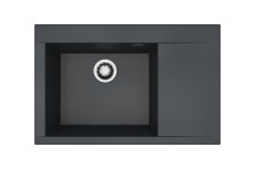 Alveus PURE-G 70 L černý A90 + QC sifon_algranit