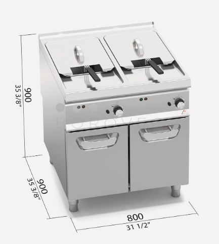 Bertos elektrická fritéza SE9F22-8MS