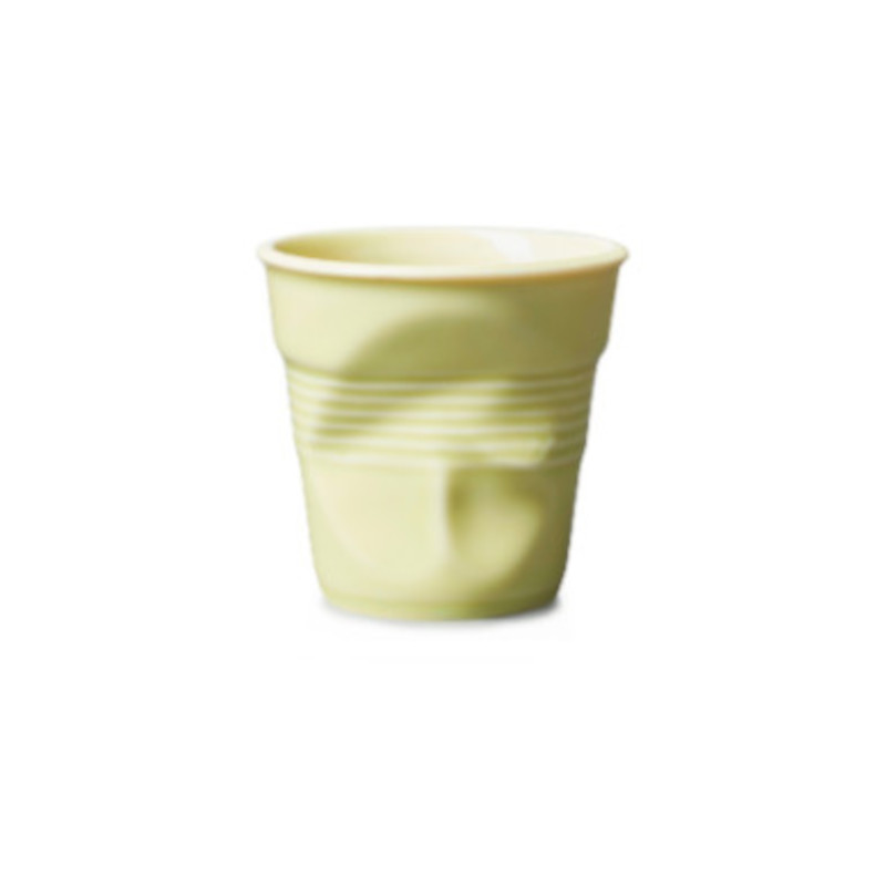 Revol Froissés pohárek kysele žlutý 80 ml Revol Froissés pohárek kysele žlutý 80 ml