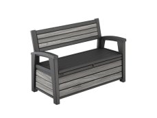 Zahradní lavice Keter Deco Garden Bench Storm grey
