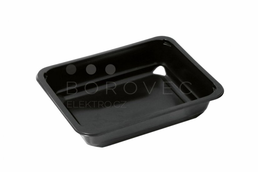 Obal miska černá 227x178x50 mm Obal miska černá 227x178x50 mm