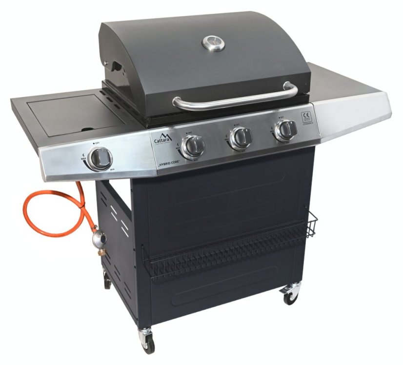 Cattara Gril HYBRID CORE plyn/dřevěné uhlí