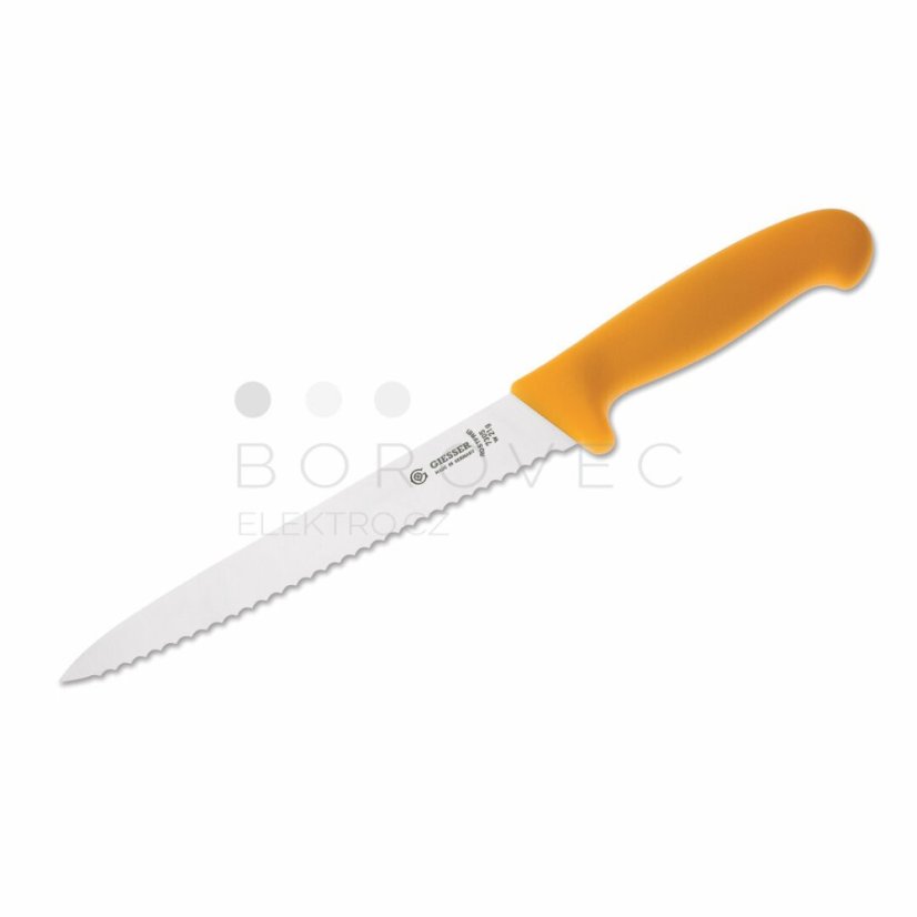 GIESSER nůž krájecí G 7305w 21 žlutý GIESSER nůž krájecí G 7305w 21 žlutý