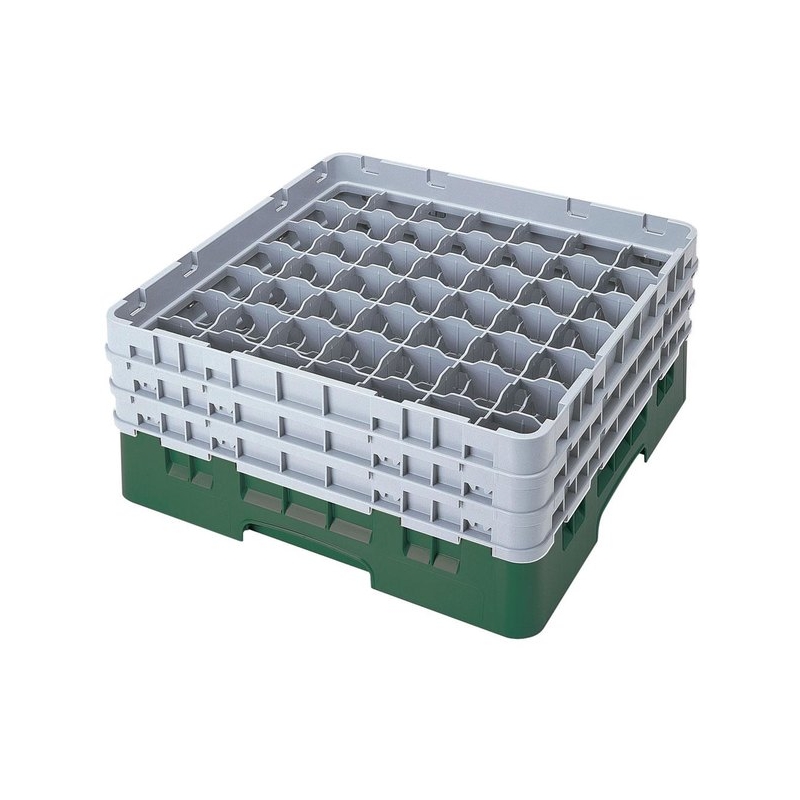 Cambro Koš Camrack 49 pozic, výška sklenice 30 cm - Zelená Cambro Koš Camrack 49 pozic, výška sklenice 30 cm - Zelená