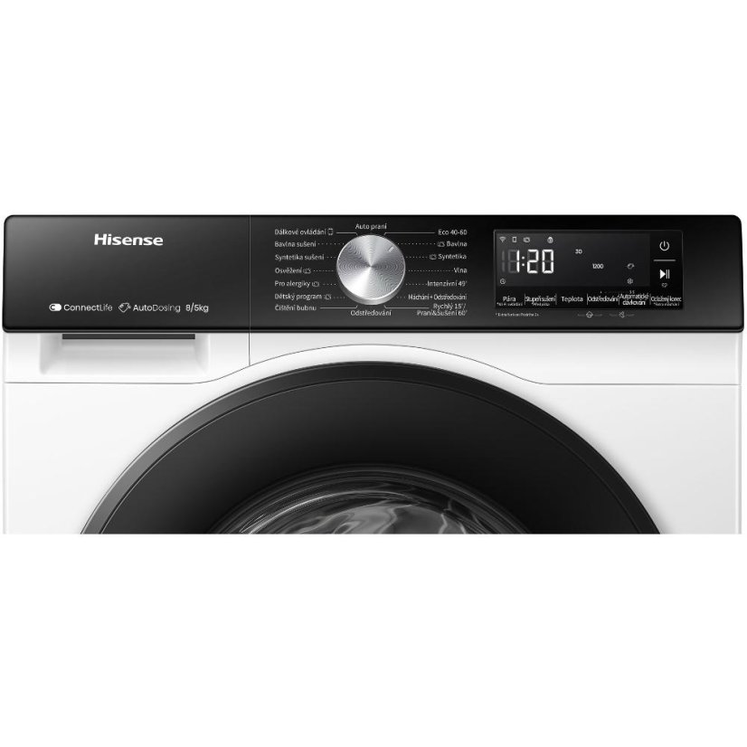Pračka se sušičkou Hisense WD3S8045BW3