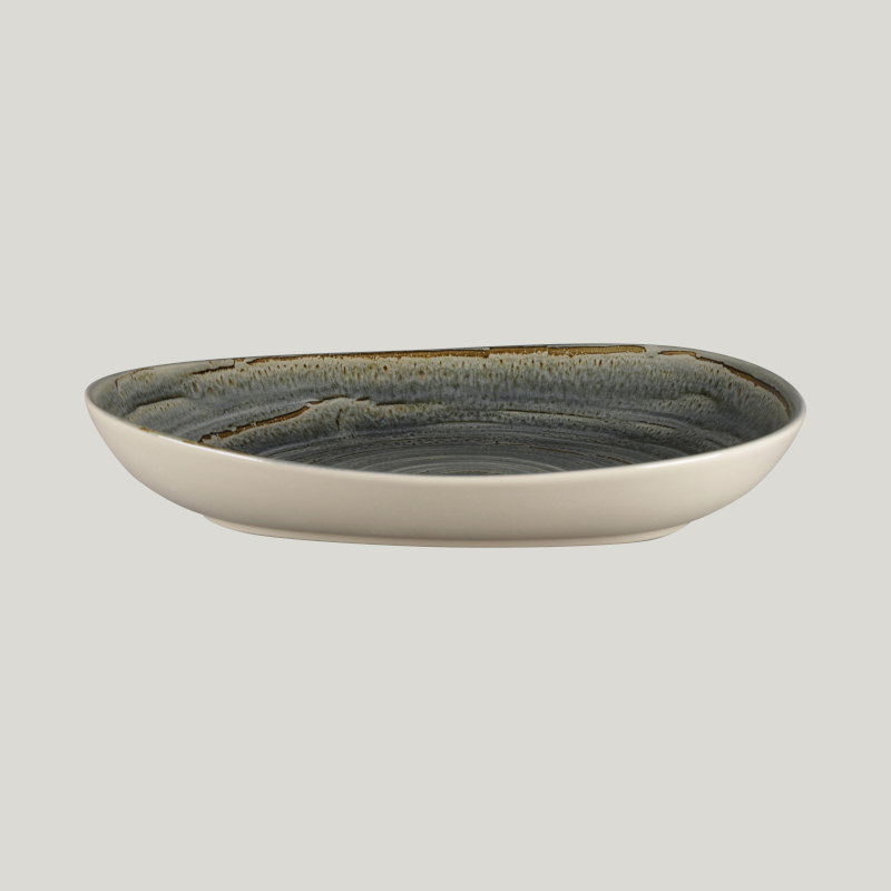 RAK Porcelain RAK Spot talíř hluboký 28 × 22,5 cm – olivínový | RAK-SPTFLDP28 RAK Porcelain RAK Spot talíř hluboký 28 × 22,5 cm – olivínový | RAK-SPTFLDP28