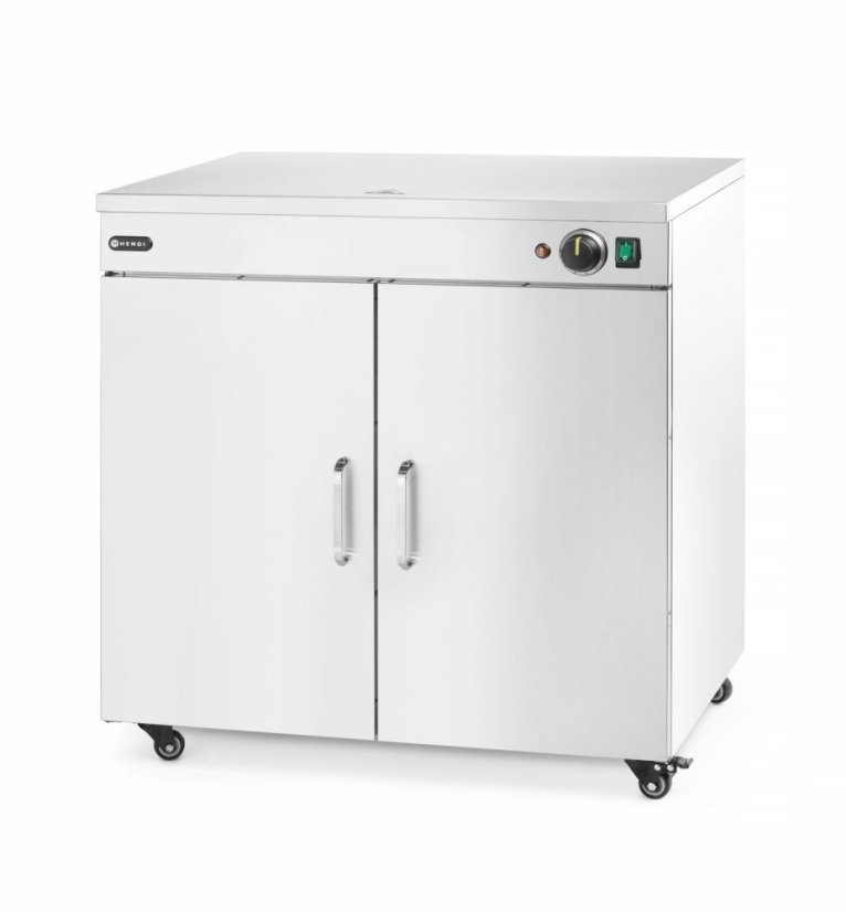 Dvojitý ohřívač talířů, HENDI, 230V/800W, 735x589x(H)766mm