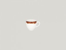 RAK Porcelain RAK Woodart šálek na kávu 20 cl – světle hnědá | RAK-WDCLCU20TB