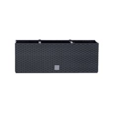 Samozavlažovací květináč Prosperplast Rato Case 51,4 x 19 x 18,6 cm antracit