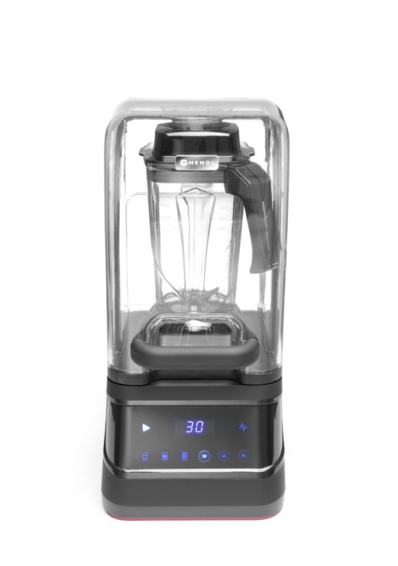 Digitální mixér s krytem a konvicí bez obsahu BPA, HENDI, 230V/1680W, 250x300x(H)546mm