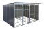 Kotec pro psa G21 KEN 886 - 322 x 275 cm, dvoumístný, šedý