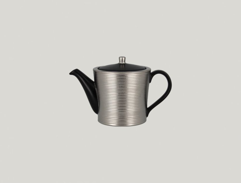 RAK Porcelain RAK Antic konvice na čaj s víčkem 40 cl, stříbrná | RAK-MAEVTP40SB RAK Porcelain RAK Antic konvice na čaj s víčkem 40 cl, stříbrná | RAK-MAEVTP40SB