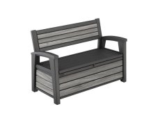 Zahradní lavice Keter Deco Garden Bench Storm grey