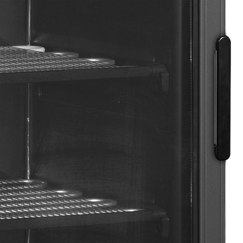 Mrazicí skříň TEFCOLD UFSC371G Black L/H
