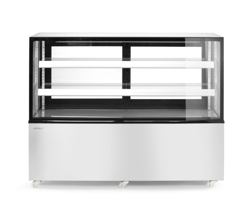 Vitrína se 2 policemi, Arktic, 230V/500W, 677x1524x(H)1230mm