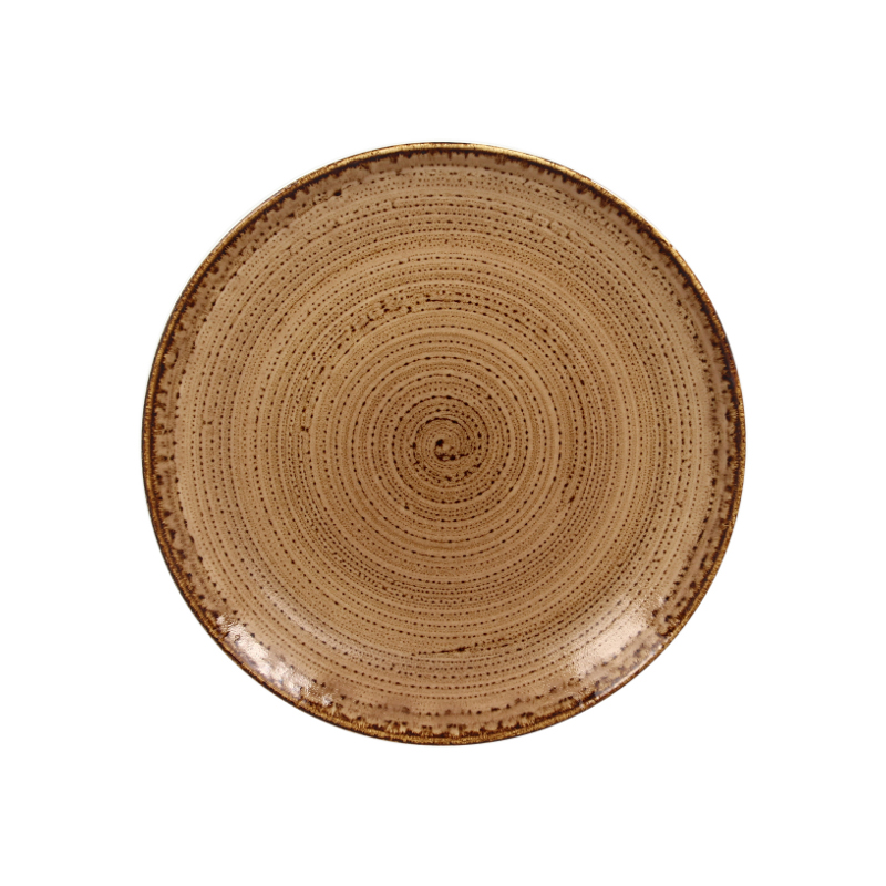 RAK Porcelain RAK Twirl talíř mělký 24 cm – shell | RAK-TWNNPR24SH RAK Porcelain RAK Twirl talíř mělký 24 cm – shell | RAK-TWNNPR24SH