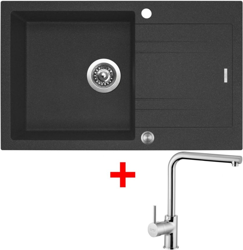 Sinks LINEA 780 XC Granblack + Elka Sinks LINEA 780 XC Granblack + Elka