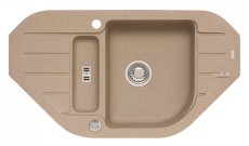 Alveus NIAGARA 60 G-55 béžová (900x500mm)+ pop- up sifon F