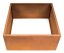 Vyvýšený záhon G21 70 x 32 x 70 cm, Corten
