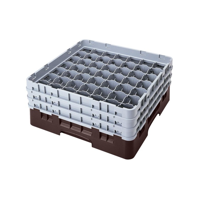 Cambro Koš Camrack 49 pozic, výška sklenice 17,4 cm - Hnědá Cambro Koš Camrack 49 pozic, výška sklenice 17,4 cm - Hnědá