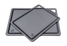 Prkénko krájecí G21 EcoCut z přírodní celulózy - sada 2 ks, grafitové