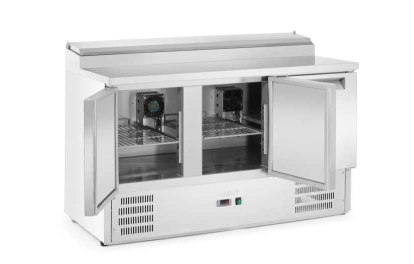 Třídveřový chladicí stůl s nástavcem, Arktic, 219L, 230V/152W, 700x1365x(H)990mm