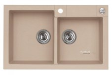 Alveus ROCK 90 G- 55 béžová (780x480mm)+ pop- up sifon KPL