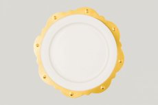 RAK Porcelain RAK Golden Scallop talíř – Princess Golden 33 cm | RAK-KQSP33