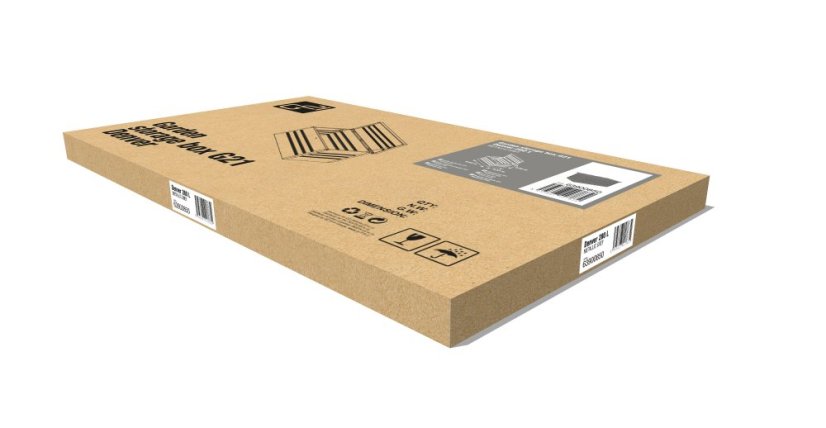 Zahradní box G21 Denver 280 L, metalický šedý plechový
