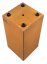 Květináč G21 Corten Square, 30 x 60 x 30 cm