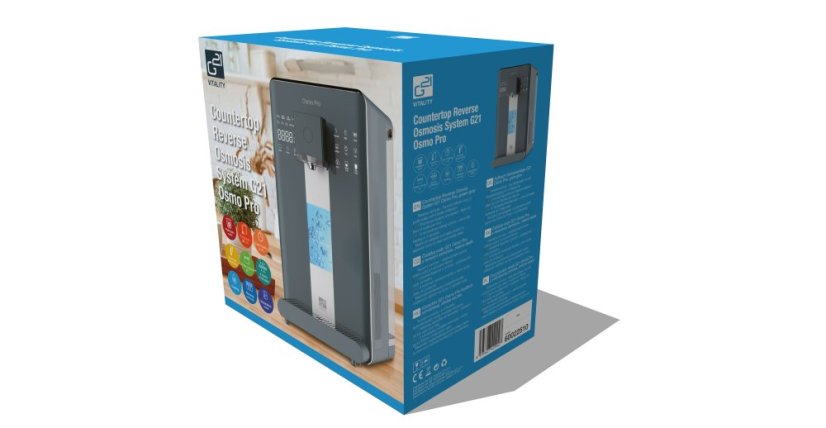 Čistička vody G21 Osmo Pro s reverzní osmózou, zeleno-šedá