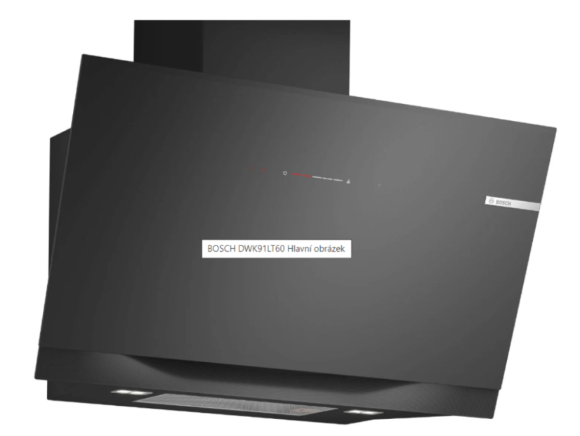 Komínová digestoř Bosch DWK91LT60