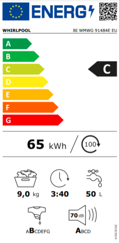 Pračka Whirlpool BIWMWG91484EEU