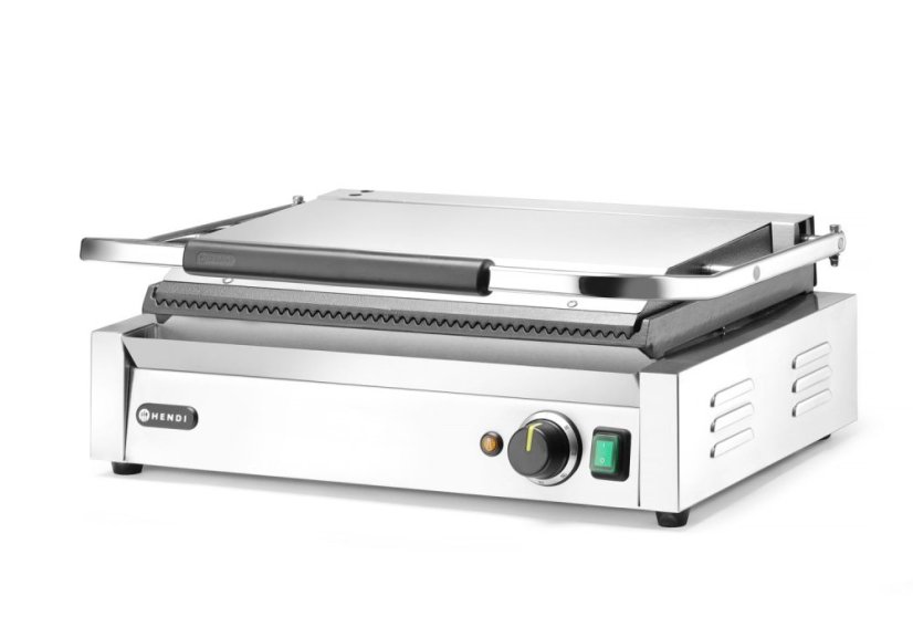 Kontaktní gril Panini XL, HENDI, 230V/2700W, 548x464x(H)216mm