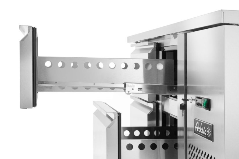 Chladicí pult, 4 zásuvky, Arktic, Profi Line, 90L, 230V/250W, 1360x700x(H)755mm