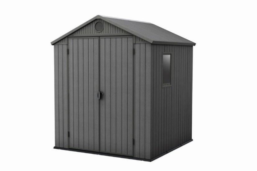 Zahradní domek Keter Darwin 6 x 6 šedý, s podlahou