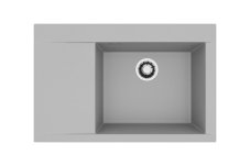 Alveus PURE-G 70 P beton A80 + QC sifon_algranit