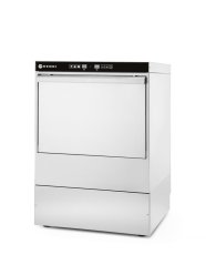 Myčka na nádobí 50x50 - elektronicky řízená, HENDI, 400V/6600W, 570x600x(H)830mm