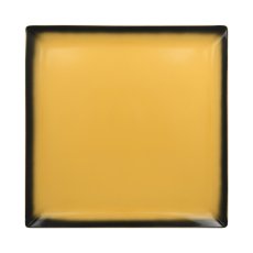 RAK Porcelain RAK Talíř čtvercový 30,2 cm, žlutá | RAK-LEEDSQ30NY