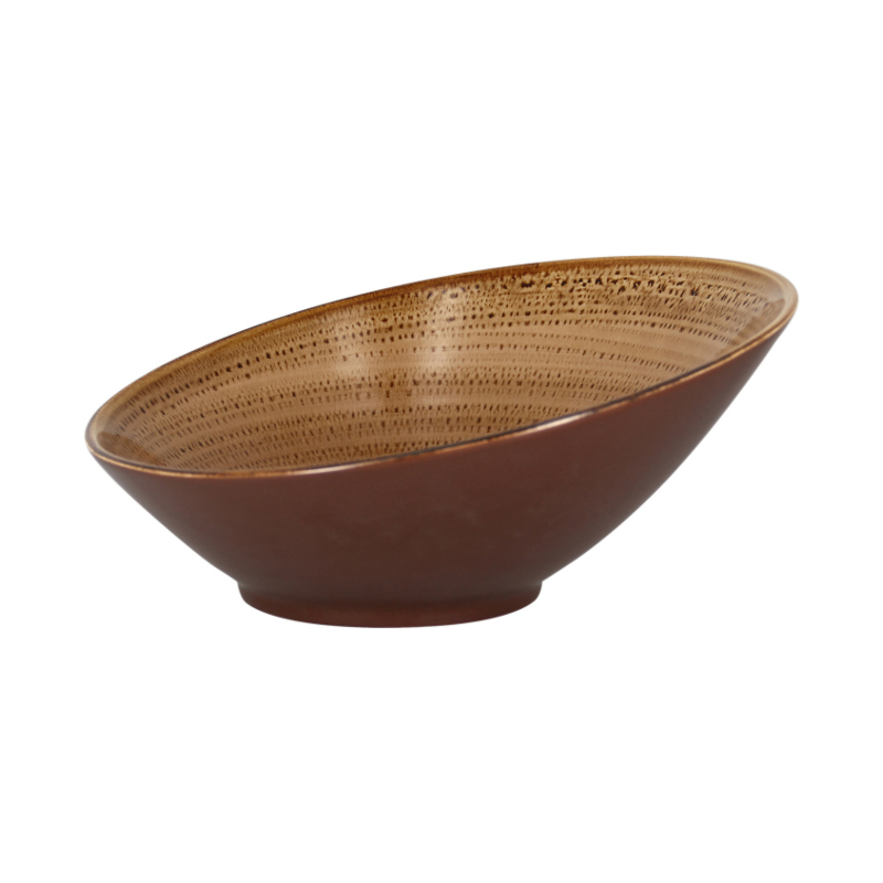 RAK Porcelain RAK Twirl miska zkosená 29 cm – shell | RAK-TWBUBA29SH RAK Porcelain RAK Twirl miska zkosená 29 cm – shell | RAK-TWBUBA29SH