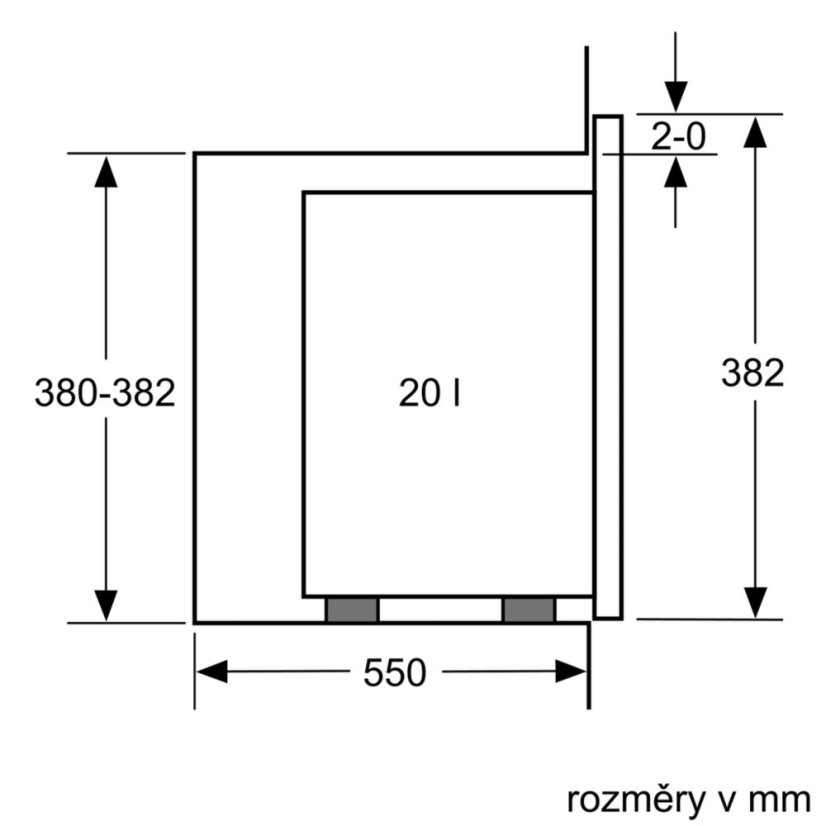 Mikrovlnná trouba Bosch BFL520MW0