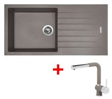 Sinks PERFECTO 1000 Truffle + Mix 3 P GR