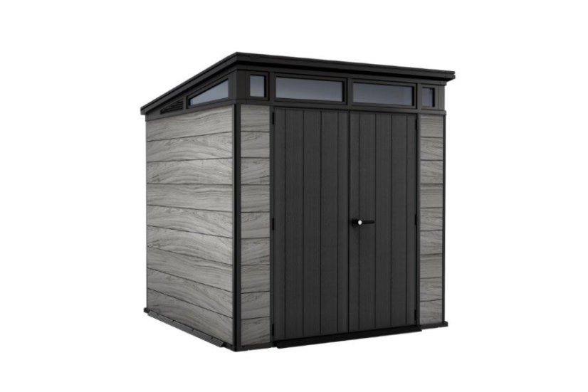 Zahradní domek Keter PENT Signature 7x7 Storm Grey, s podlahou