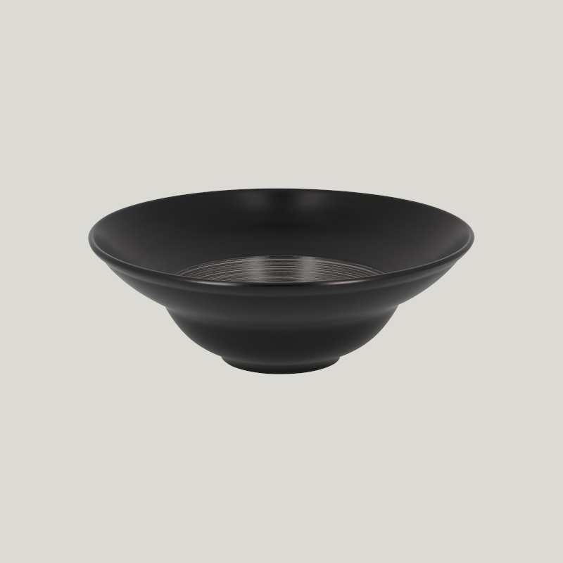 RAK Porcelain RAK Trinidad talíř hluboký extra pr. 23 cm, šedý | RAK-TRCLXD23BG