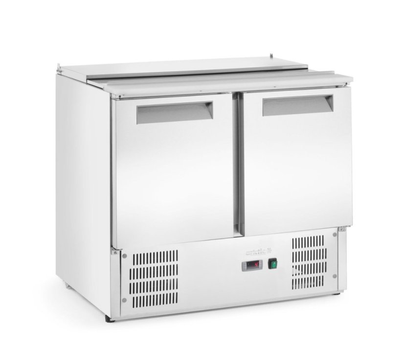 Saladety chladící stoly s odklápěcím víkem, Arktic, 146L, 230V/145W, 700x900x(H)860mm