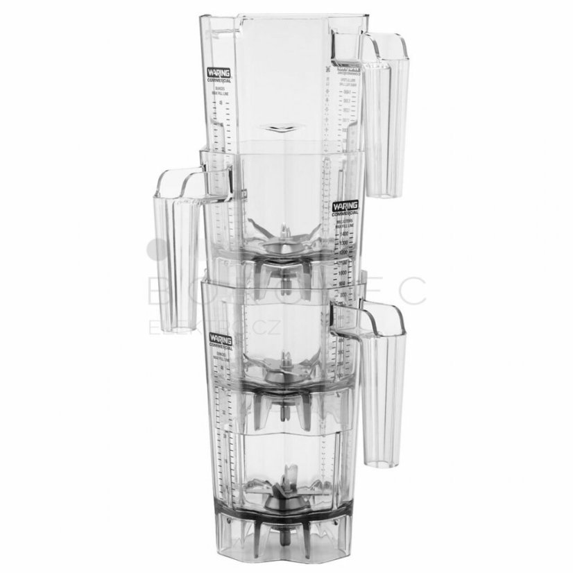 WARING COMMERCIAL nádoba plast 1,4 l (víko+nože) CAC139 k mixéru TBB 160E WARING COMMERCIAL nádoba plast 1,4 l (víko+nože) CAC139 k mixéru TBB 160E