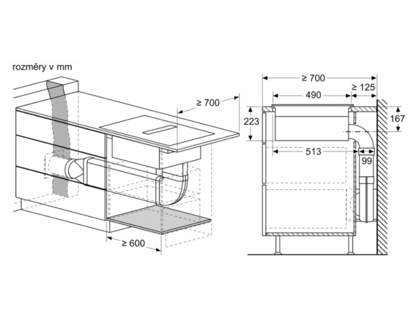 Indukční varná deska Bosch PVQ811H26E