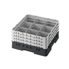 Cambro Koš Camrack 9 pozic, výška sklenice 25,8 cm - Černá