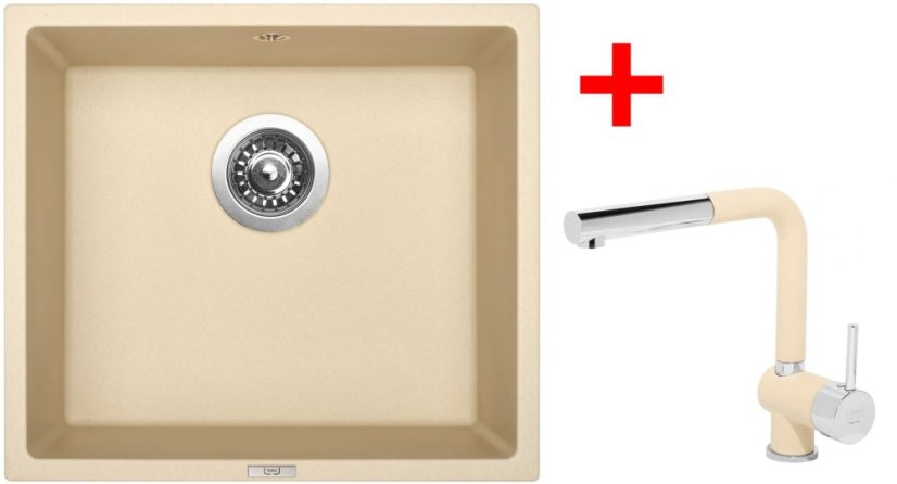 Sinks FRAME 457 Sahara + Mix 3 P GR Sinks FRAME 457 Sahara + Mix 3 P GR
